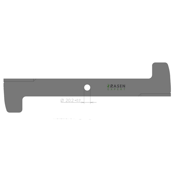 High-Lift Flügelmesser | Murray, Simplicity, Snapper, BRIGGS & STRATTON | 42" / 107 cm Mähdeck | 1758513BMYP / 1758514BMYP